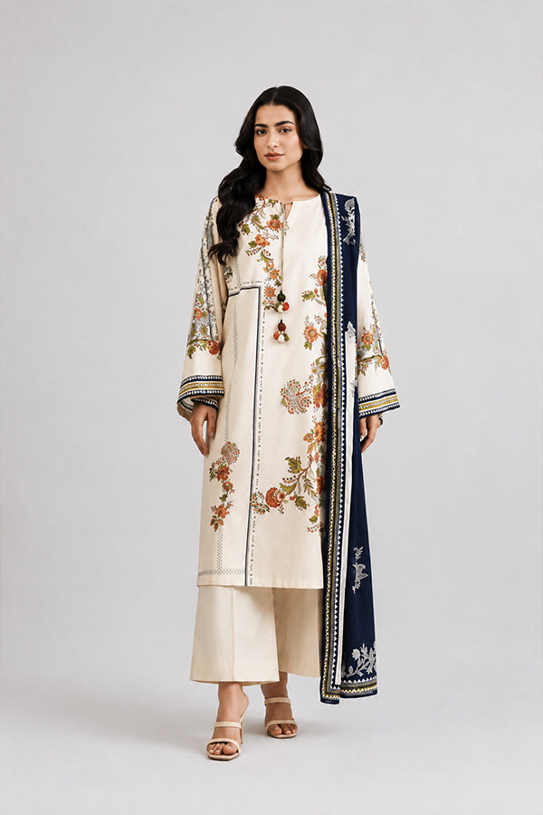Kayseria Luxury Lawn Unstitched 3 Piece Suit Noor E Nazar Textile