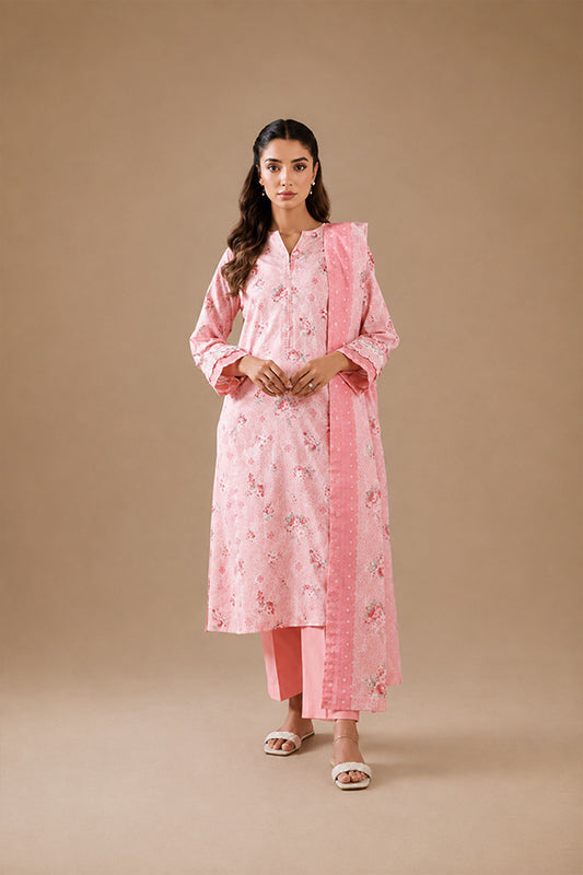 Kayseria Luxury Lawn Unstitched 3 Piece Suit Noor E Nazar Textile