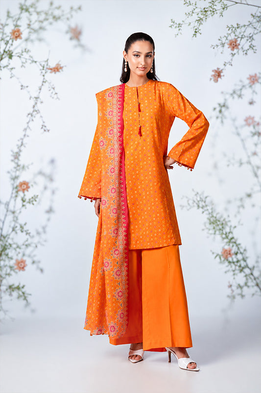 Kayseria Luxury Lawn Unstitched 3 Piece Suit Noor E Nazar Textile