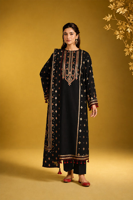 Kayseria Luxury Lawn Unstitched 3 Piece Suit Noor E Nazar Textile