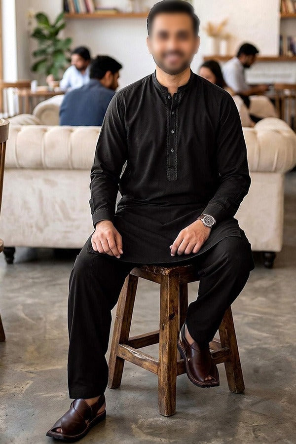 Men’s Unstitched Shalwar Kameez Fabric for Traditional Wear