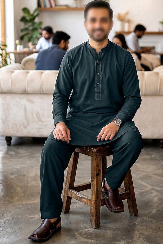 Men’s Unstitched Shalwar Kameez Fabric for Traditional Wear