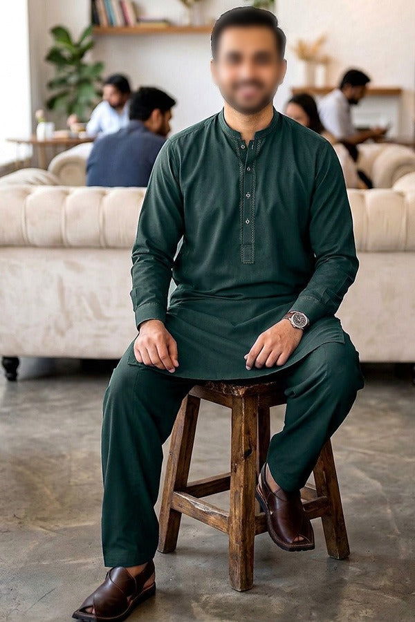 Men’s Unstitched Shalwar Kameez Fabric for Traditional Wear