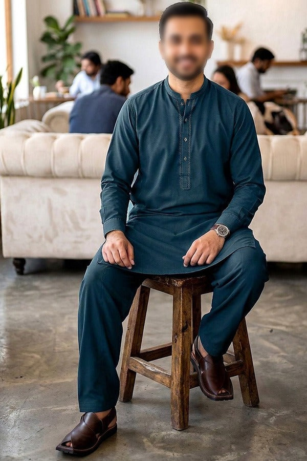 Men’s Unstitched Shalwar Kameez Fabric for Traditional Wear