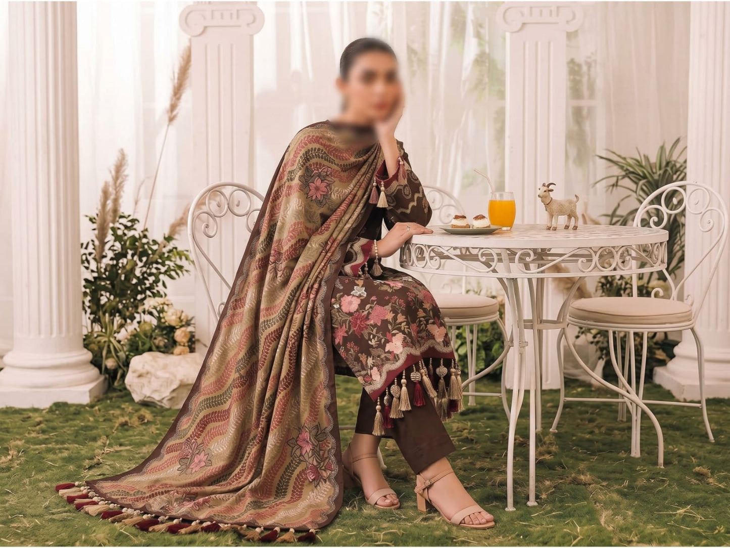 Bismil by Emirah V-29 Unstitched Printed Lawn 3pc Suit