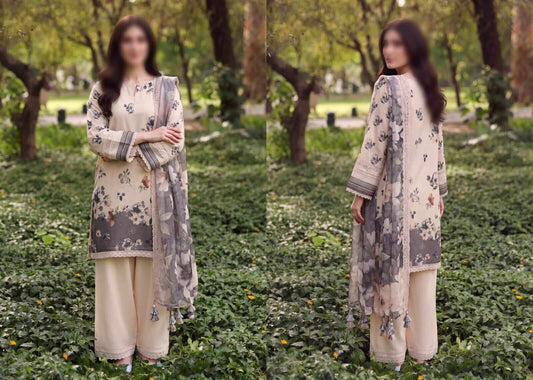 Batik by Emirah Unstitched Printed Lawn 3pc Suit