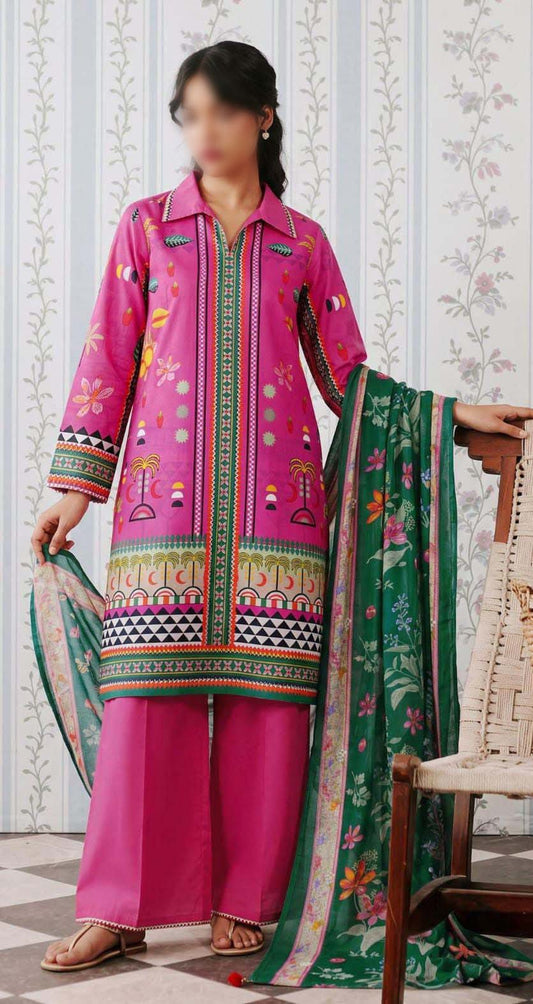 Nishat Summer Lawn Collection | 3 Piece Unstitched Suits Noor E Nazar Textile